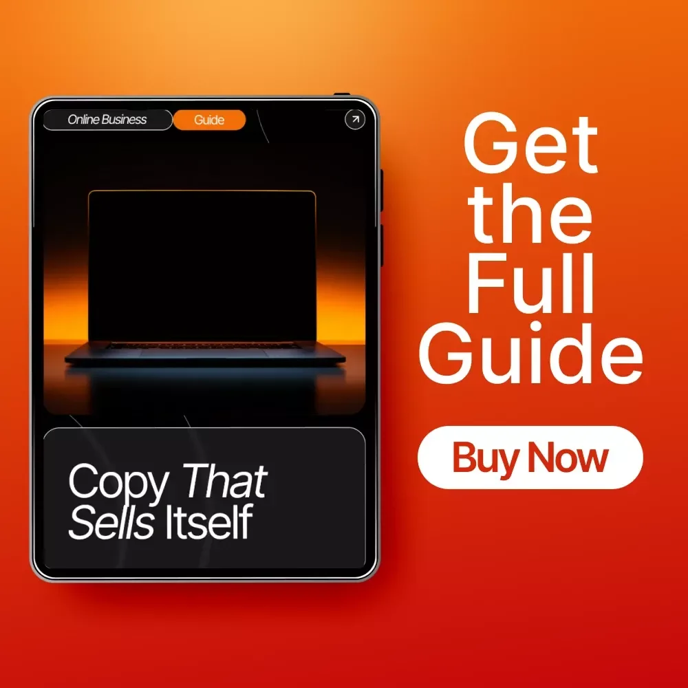 Copy That Sells Itself — Copywriting Basics for Simple Offers | Digital Guide, eBook, Marketing Copywriting Template, Beginner-Friendly Writing System