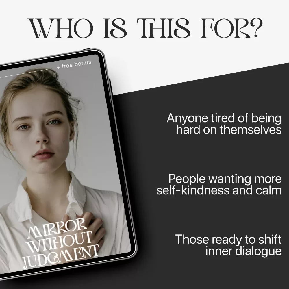 Mirror Without Judgment | Self-Compassion & Mindset Reset Guide | Learn How to Stop Judging Myself and Build Inner Kindness