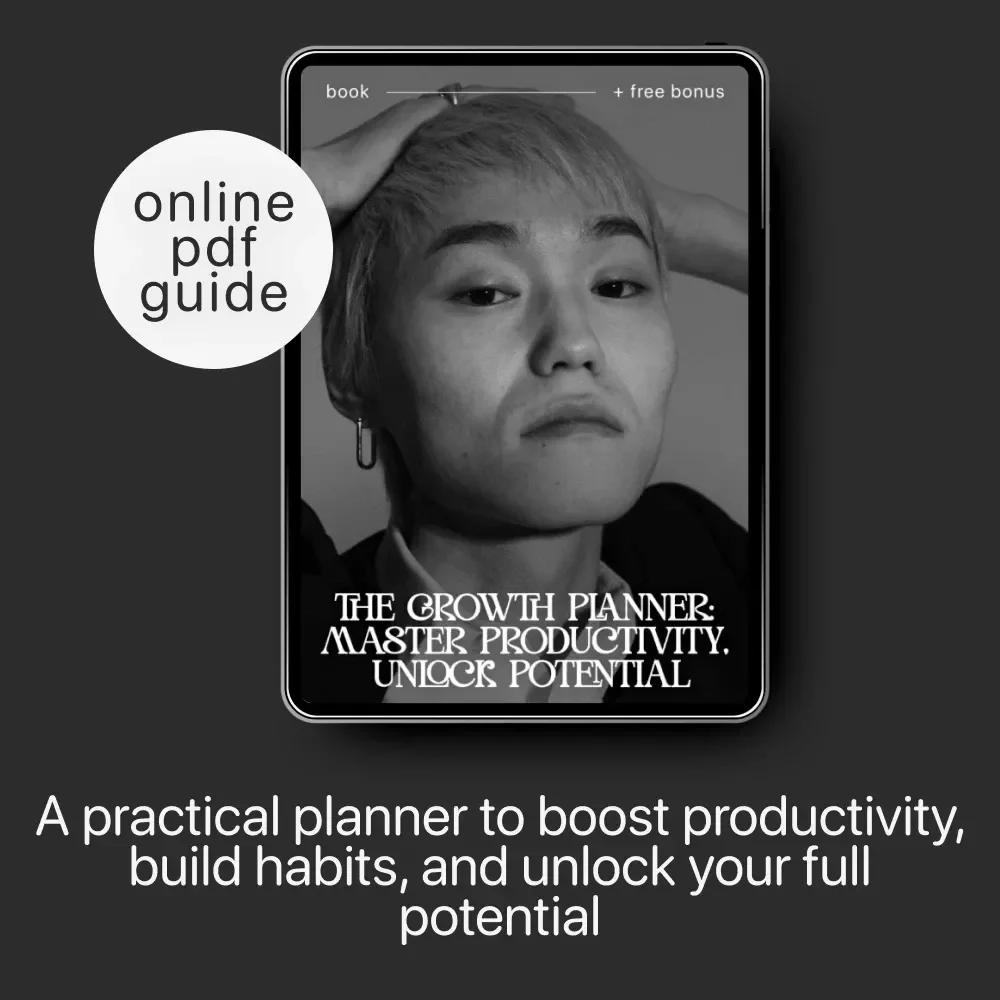 The Growth Planner: Master Productivity, Unlock Potential – Digital eBook | Planner for Productivity and Growth | Goal Setting, Time Management & AI Productivity Guide