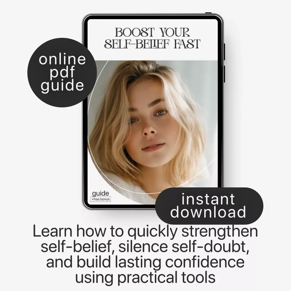 Boost Your Self-Belief Fast | Confidence Building Guide | How to Believe in Myself More | Digital Personal Growth Workbook