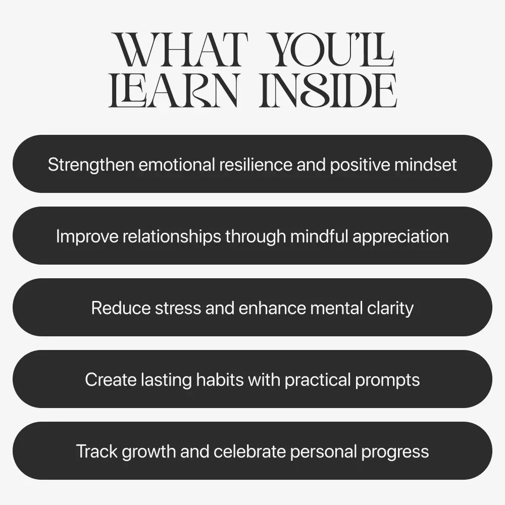 How to Build a Weekly Gratitude Habit That Transforms Your Life | Guide on How to Create a Weekly Gratitude Habit for Emotional, Social, and Personal Growth