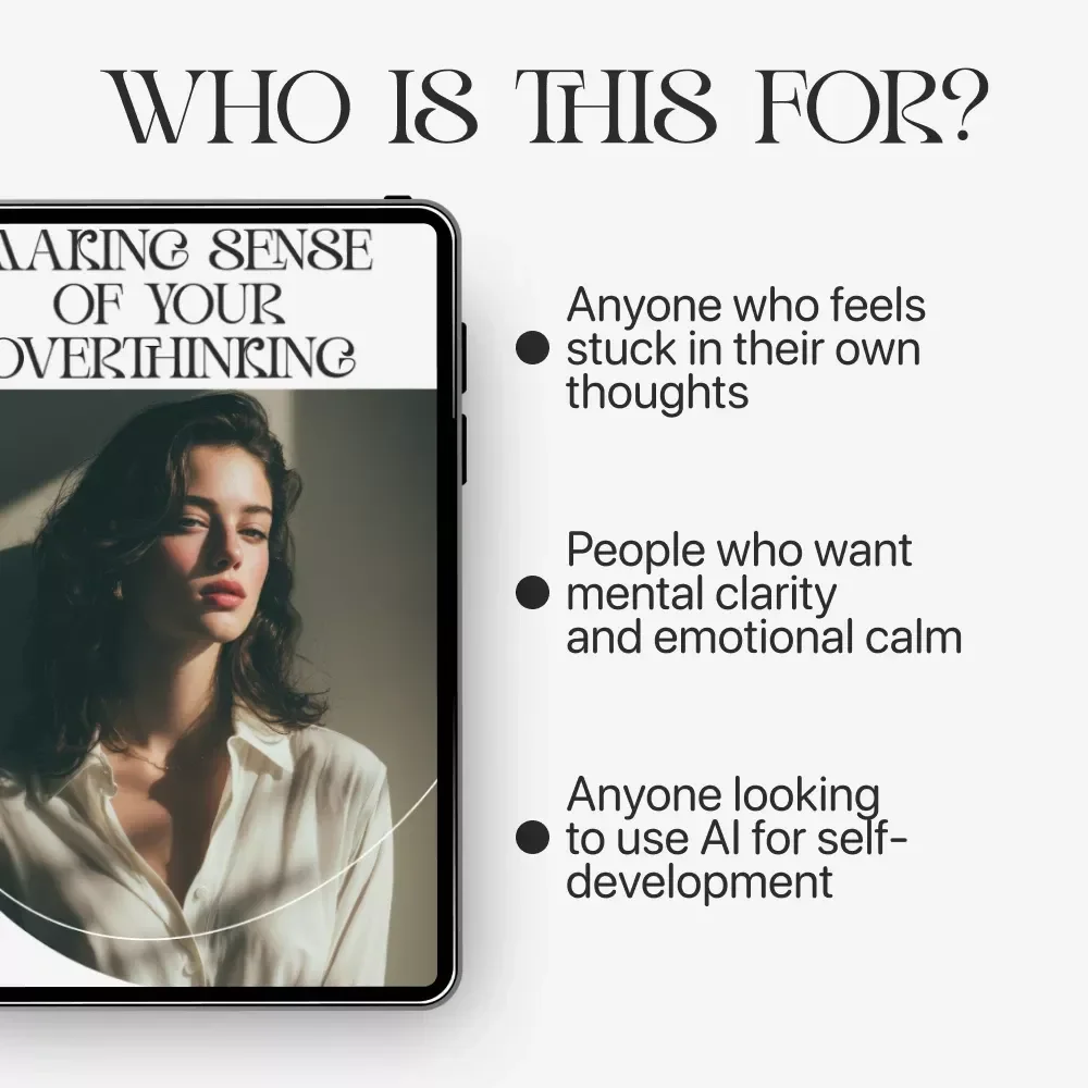 Making Sense of Your Overthinking – A Mind Clarity Guide for Anyone Searching How to Understand Why I Overthink Everything | Digital Download