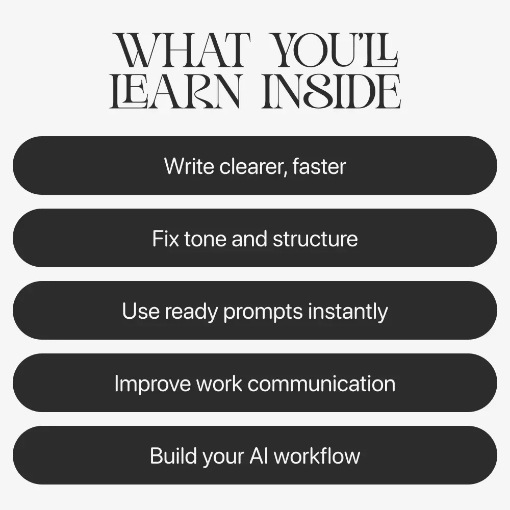 AI Tools That Lift Your Communication Game | Guide for AI Tools to Improve Communication Skills, Workplace Messaging, Writing & Professional Growth