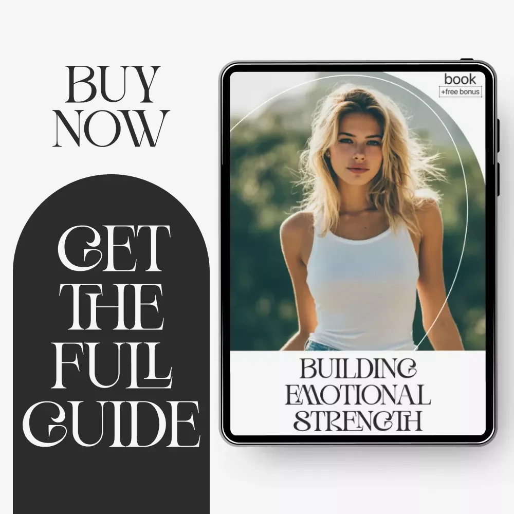 Building Emotional Strength | Emotional Resilience Ebook for Personal Growth, Mindset Shifts & Self-Awareness | how to build emotional resilience Guide