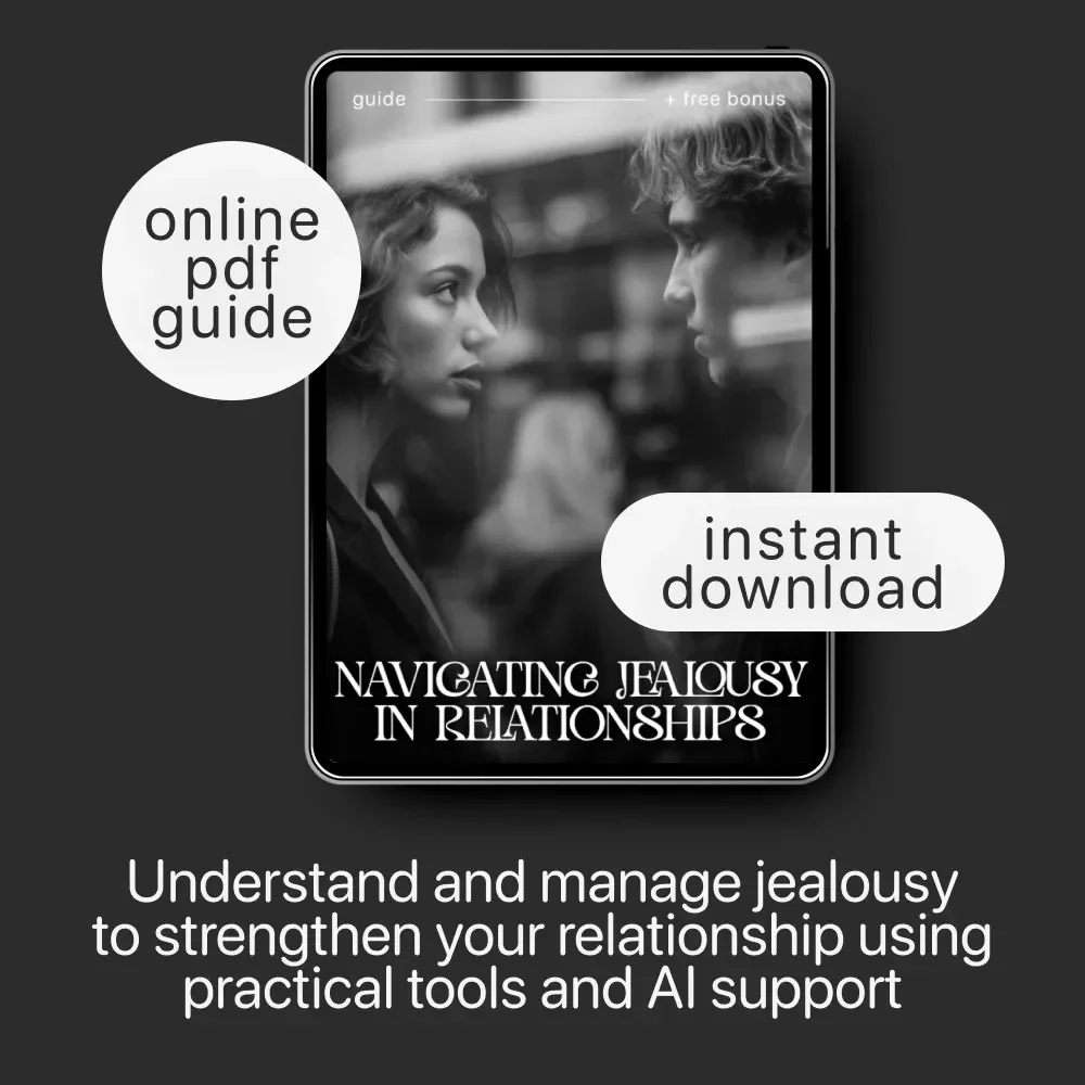 Navigating Jealousy in Relationships – Digital Guide on Healthy Communication, Emotional Healing & Ways to Deal with Jealousy in Relationships