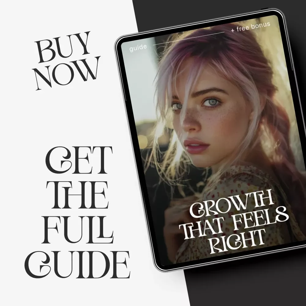Growth That Feels Right | Guide on How to Grow at Your Own Pace with Self-Awareness and Confidence