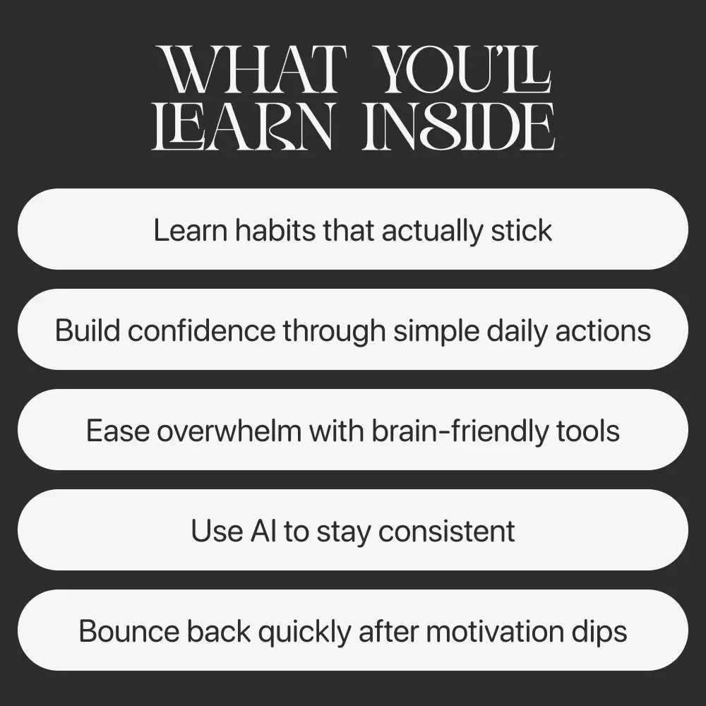 Steady Sparks of Self-Discipline | Self-Discipline Practices Guide for Consistent Habits, Motivation & Everyday Productivity | Digital Download