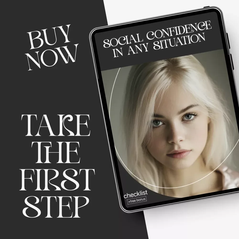 Social Confidence in Any Situation | Printable Checklist for Self-Assurance and Communication Skills | Learn how to feel confident in social situations | Digital Download for Everyday Conversations and Networking