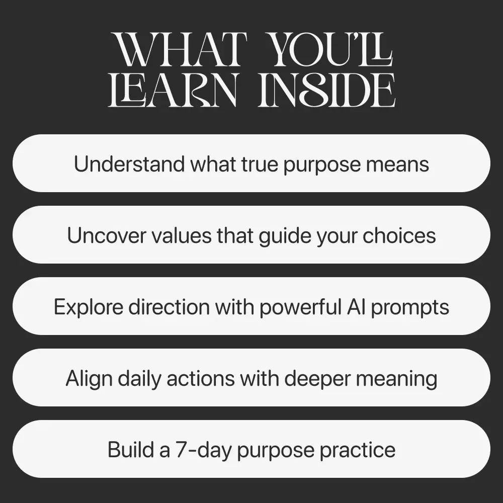 Path Within | Guide on How to Find Your Purpose and Calling Through Reflection, AI Prompts, and Meaningful Daily Practice