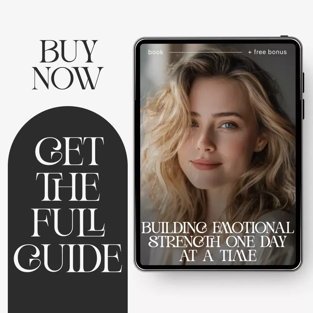 Building Emotional Strength One Day at a Time | Digital Ebook + planner for emotional resilience | Daily Resilience Planner, Emotional Wellness Guide, Self-Growth Journal