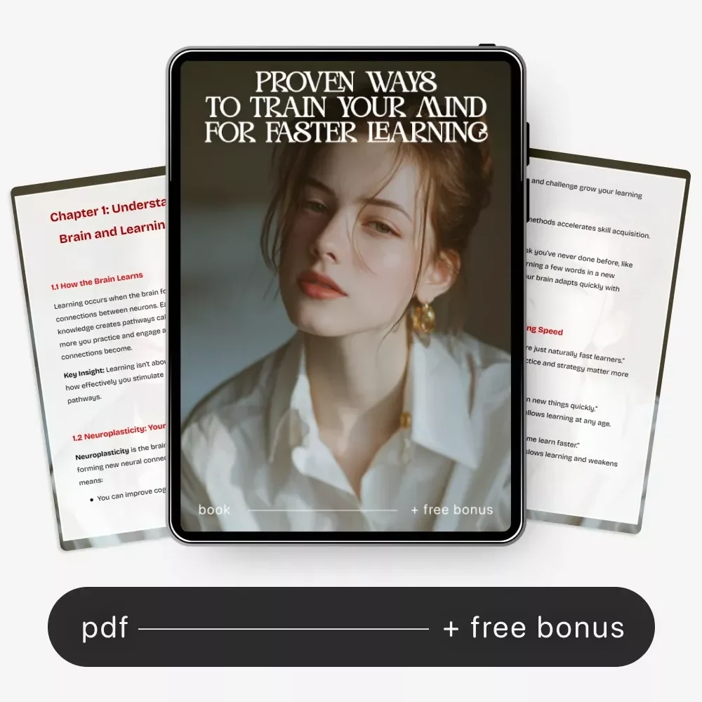 Proven Ways to Train Your Mind for Faster Learning | Brain Training eBook | ways to train your brain for faster learning | Study Smarter Digital Guide