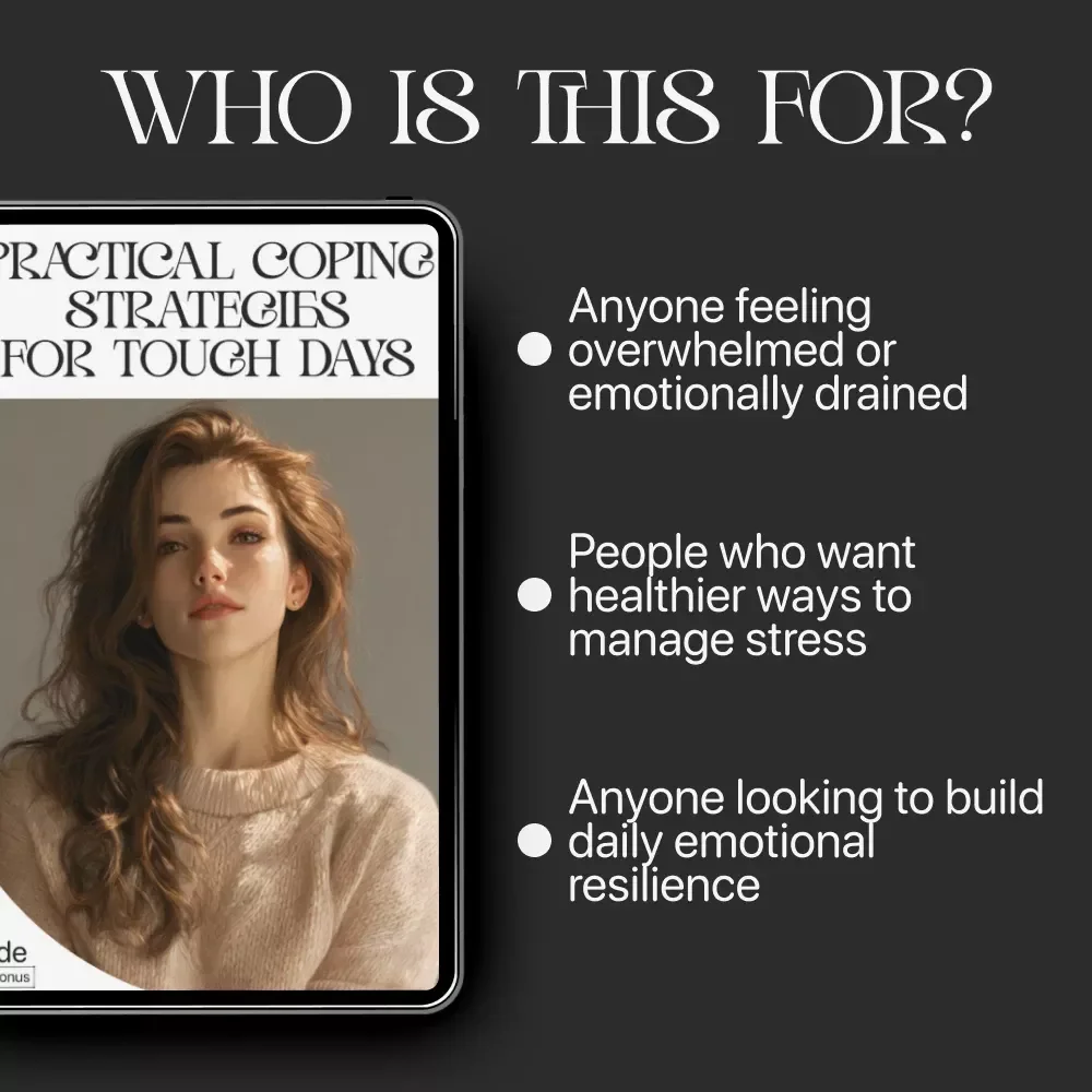 Practical Coping Strategies for Tough Days – Digital Mental Health Guide, AI Emotional Support Prompts, Self-Care eBook, Mindfulness & Resilience Toolkit