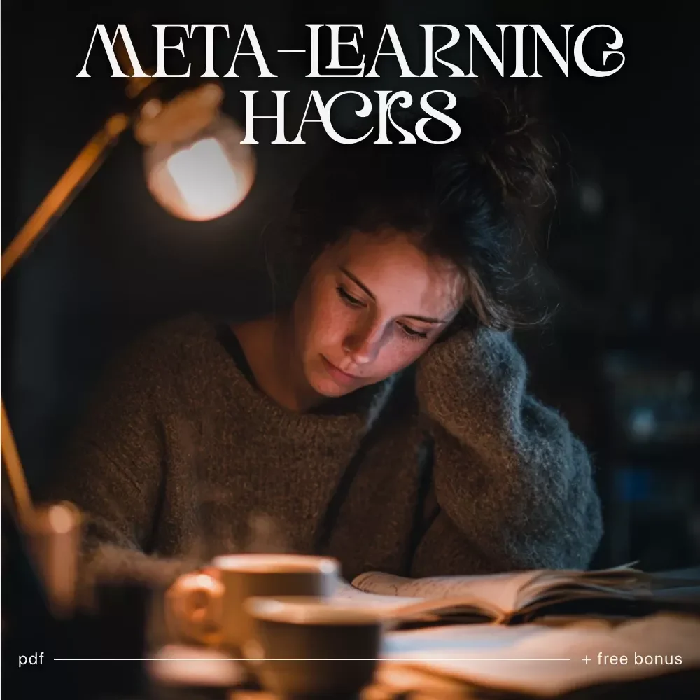 Meta-Learning Hacks for Busy Brains – Digital Checklist | Meta Learning Tricks for Busy People | Instant Download Study Guide for Productivity & Fast Skill Building