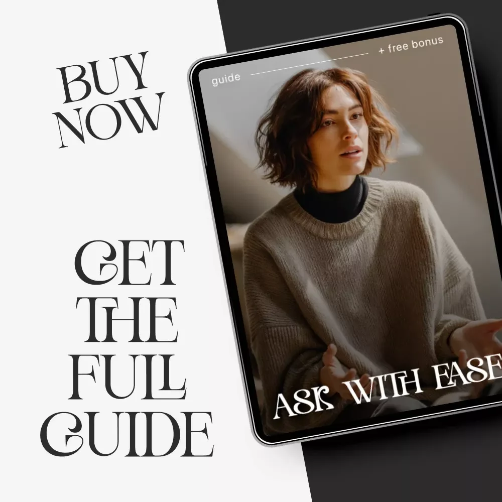 Ask With Ease – Digital Guide for Confident Communication | How to Ask for Help Without Feeling Awkward | Self-Growth eBook for Everyday Support