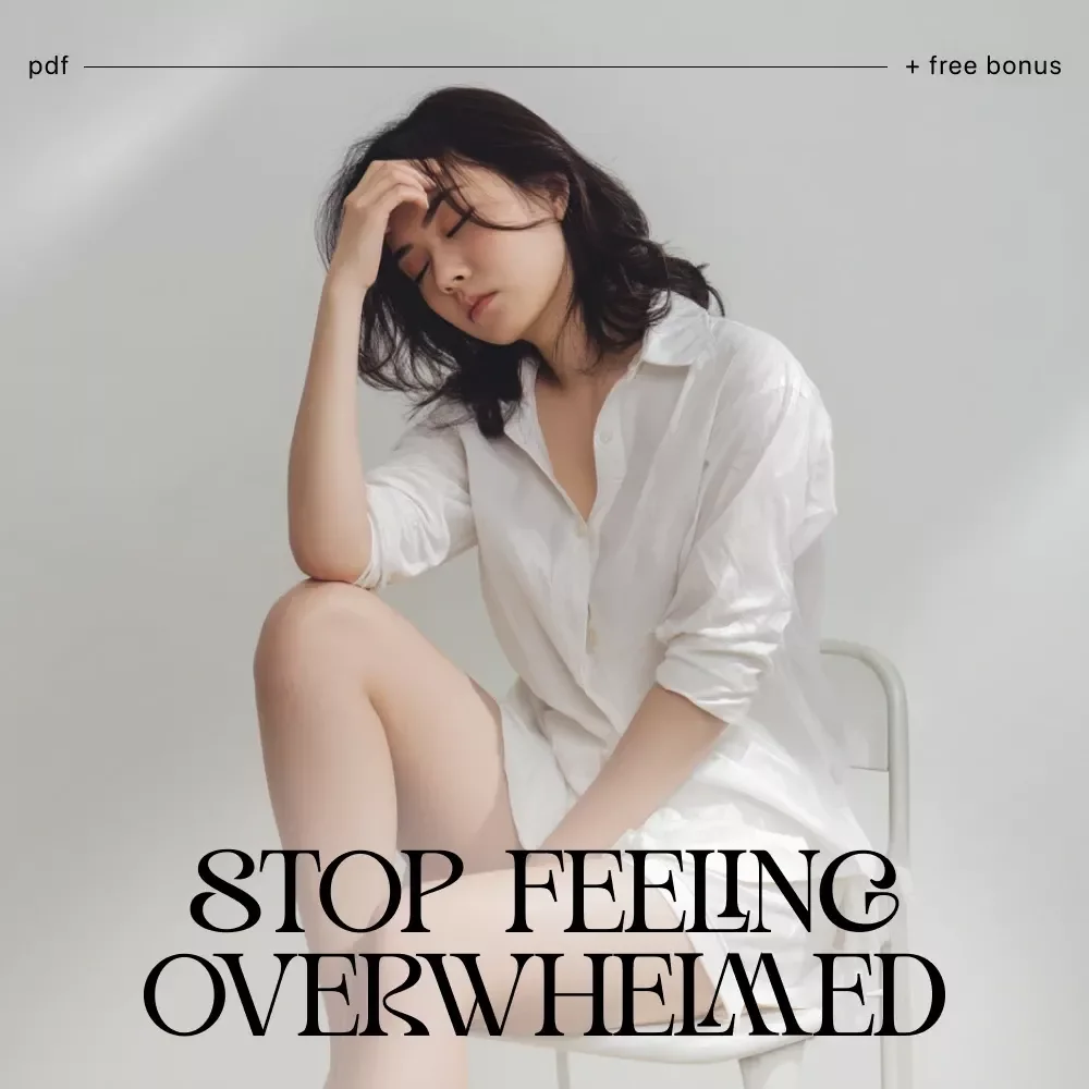 Your Smart Guide to Stop Feeling Overwhelmed | Digital Self-Help eBook for Calm and Focus | Learn how to stop getting overwhelmed with AI-Assisted Strategies | Instant Download for Stress Relief and Clarity