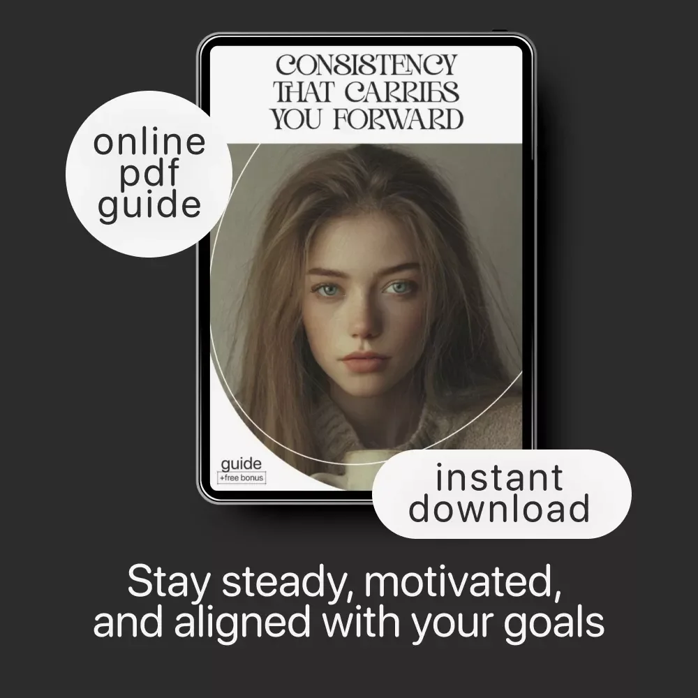 Consistency That Carries You Forward | Goal Setting & Habit Guide | Ways to Stay Consistent With Personal Goals
