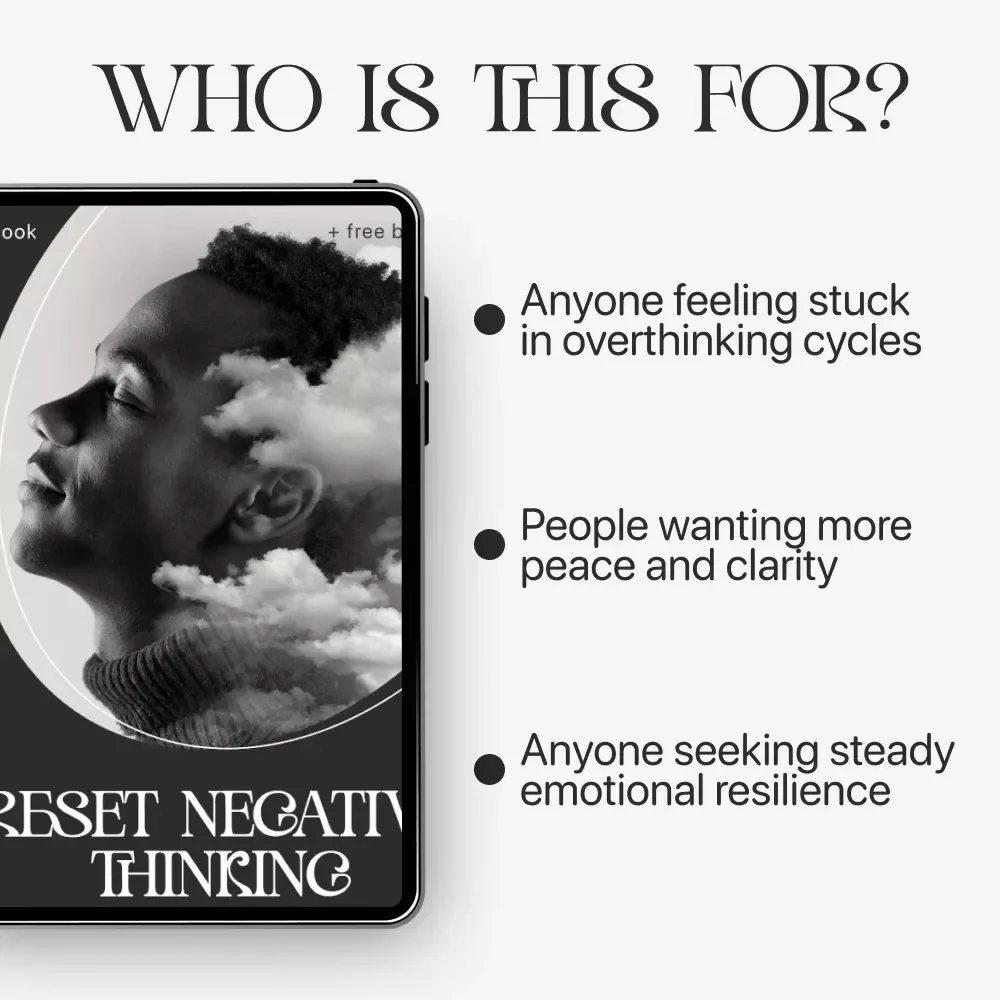 Reset Negative Thinking | Practical eBook on Ways to Snap Out of Negative Spirals