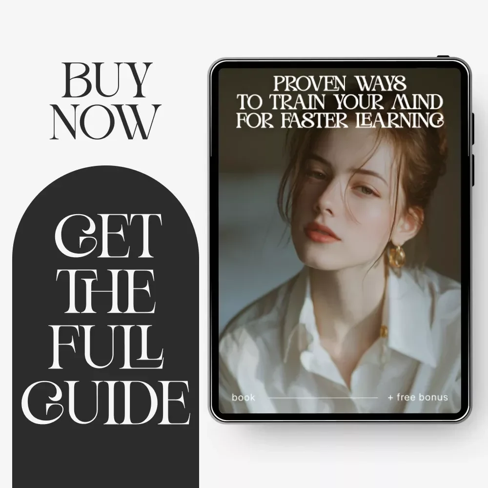Proven Ways to Train Your Mind for Faster Learning | Brain Training eBook | ways to train your brain for faster learning | Study Smarter Digital Guide