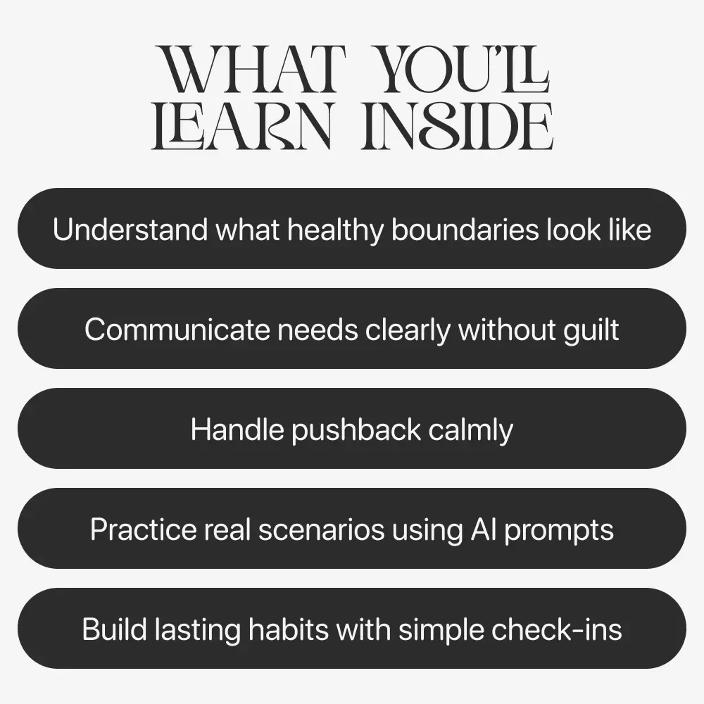 Boundaries That Build You | Healthy Boundaries Guide, Emotional Wellness eBook, Personal Growth Workbook, Self-Care Digital Download