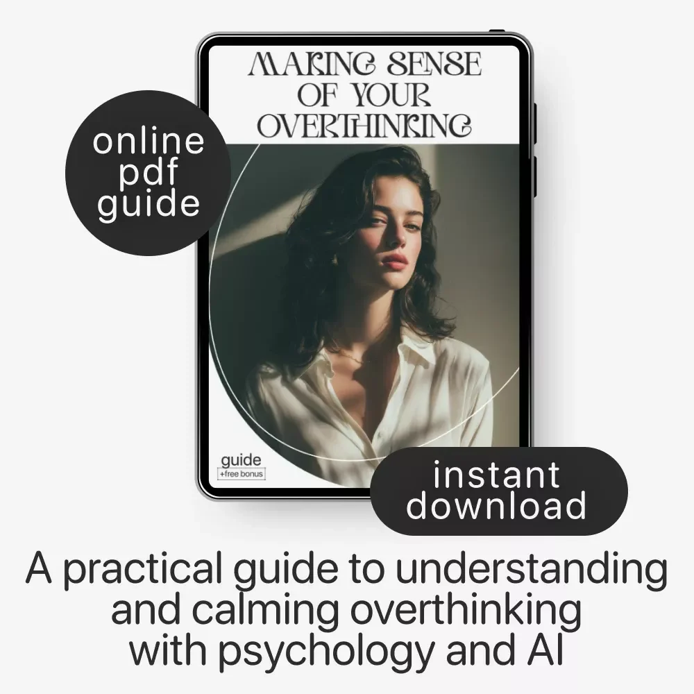 Making Sense of Your Overthinking – A Mind Clarity Guide for Anyone Searching How to Understand Why I Overthink Everything | Digital Download