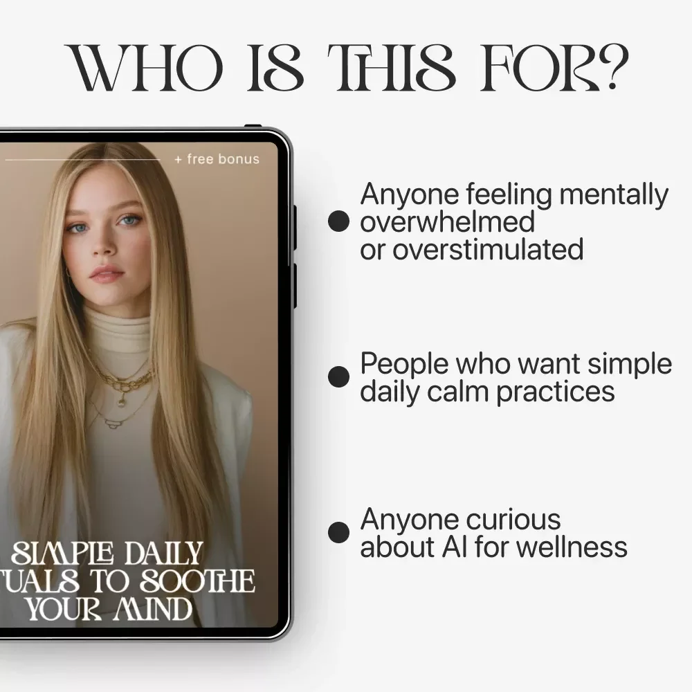 Simple Daily Rituals to Soothe Your Mind – Digital Guide for Simple Rituals to Calm My Mind Daily, Stress Relief, Mindfulness Routine & Mental Clarity