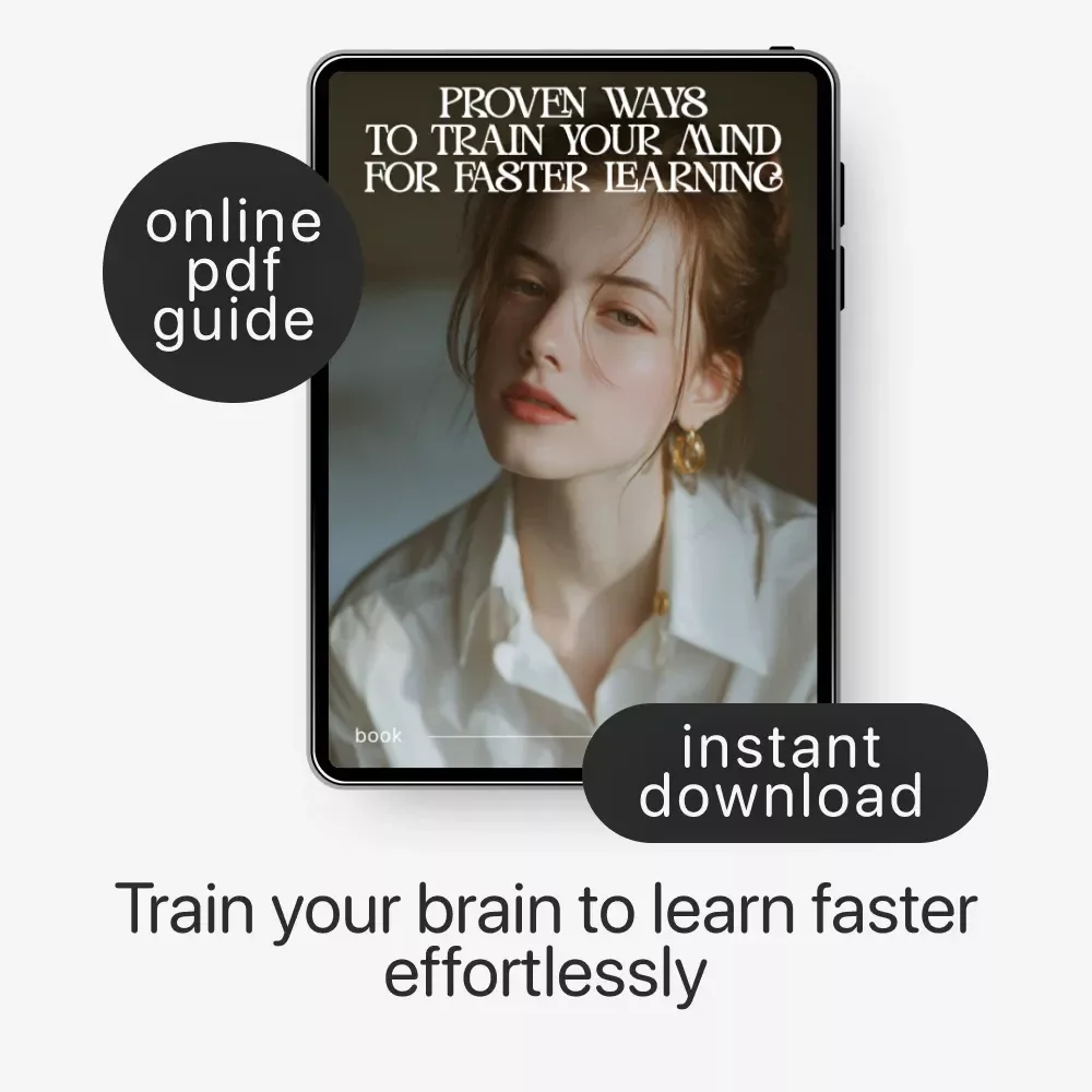 Proven Ways to Train Your Mind for Faster Learning | Brain Training eBook | ways to train your brain for faster learning | Study Smarter Digital Guide