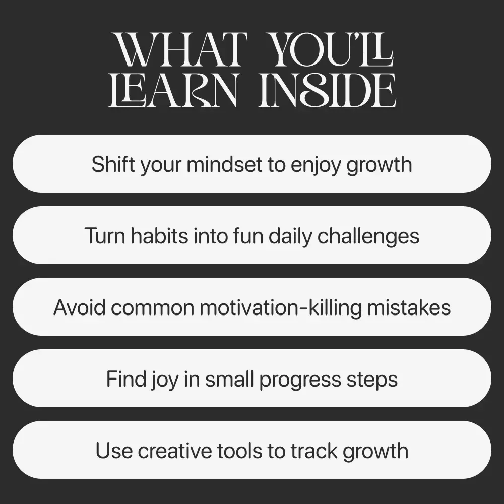 Joyful Growth Every Day | Self-Improvement & Motivation Guide | How to Make Self-Improvement Feel Enjoyable