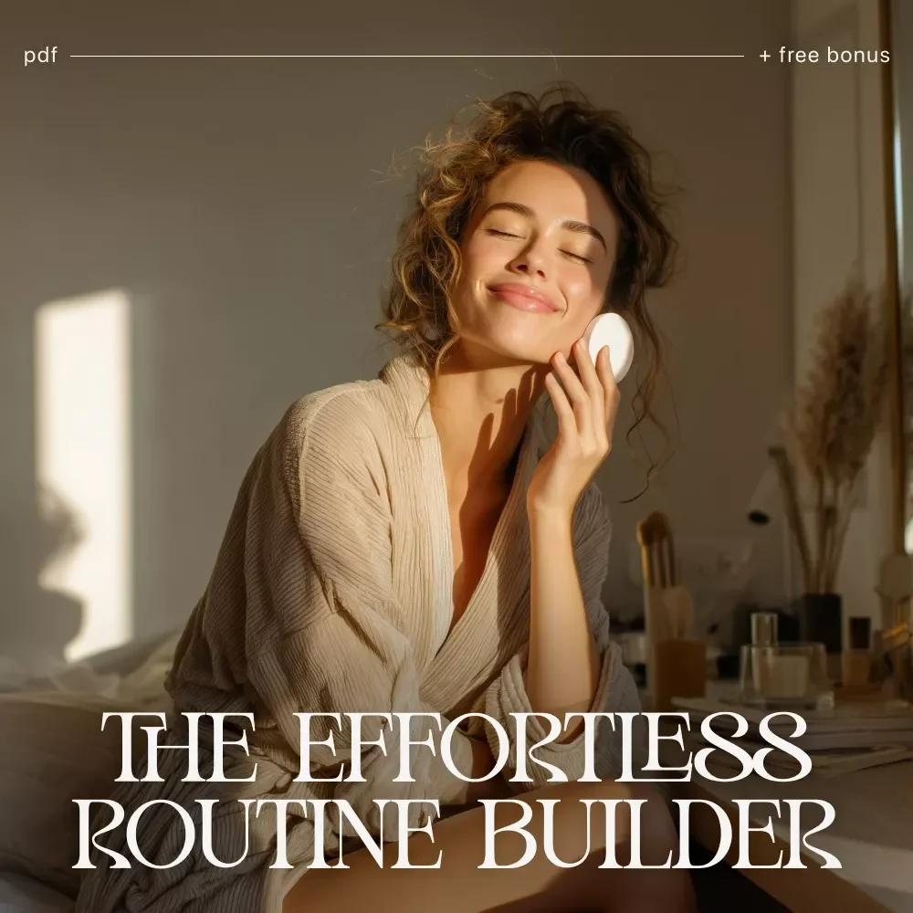 The Effortless Routine Builder | Printable Daily Habit Checklist for how to build routines that feel natural | Habit Tracker, Productivity Planner, Self Care Routine Guide
