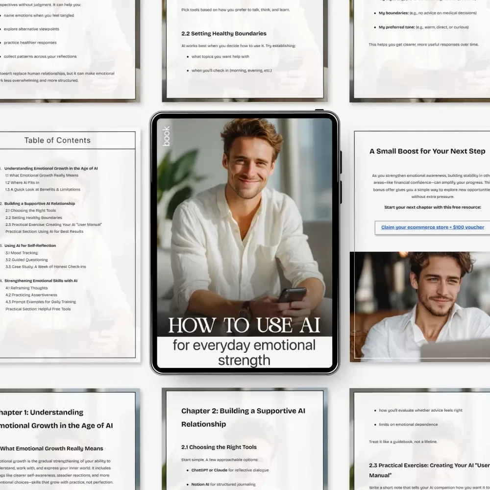 How to Use AI for Everyday Emotional Strength: Practical eBook with AI Suggestions for Emotional Growth