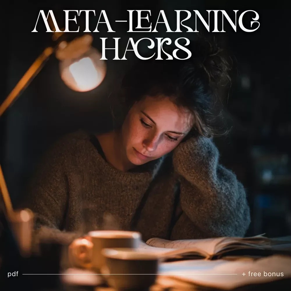 Meta-Learning Hacks for Busy Brains – Digital Checklist | Meta Learning Tricks for Busy People | Instant Download Study Guide for Productivity & Fast Skill Building