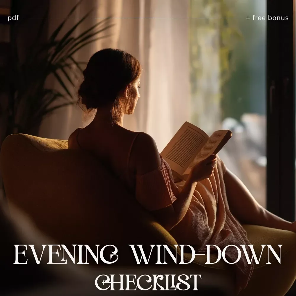 Evening Wind-Down Checklist: How to Build an Evening Wind-Down Routine for Better Sleep, Calm Nights & Consistent Self-Care