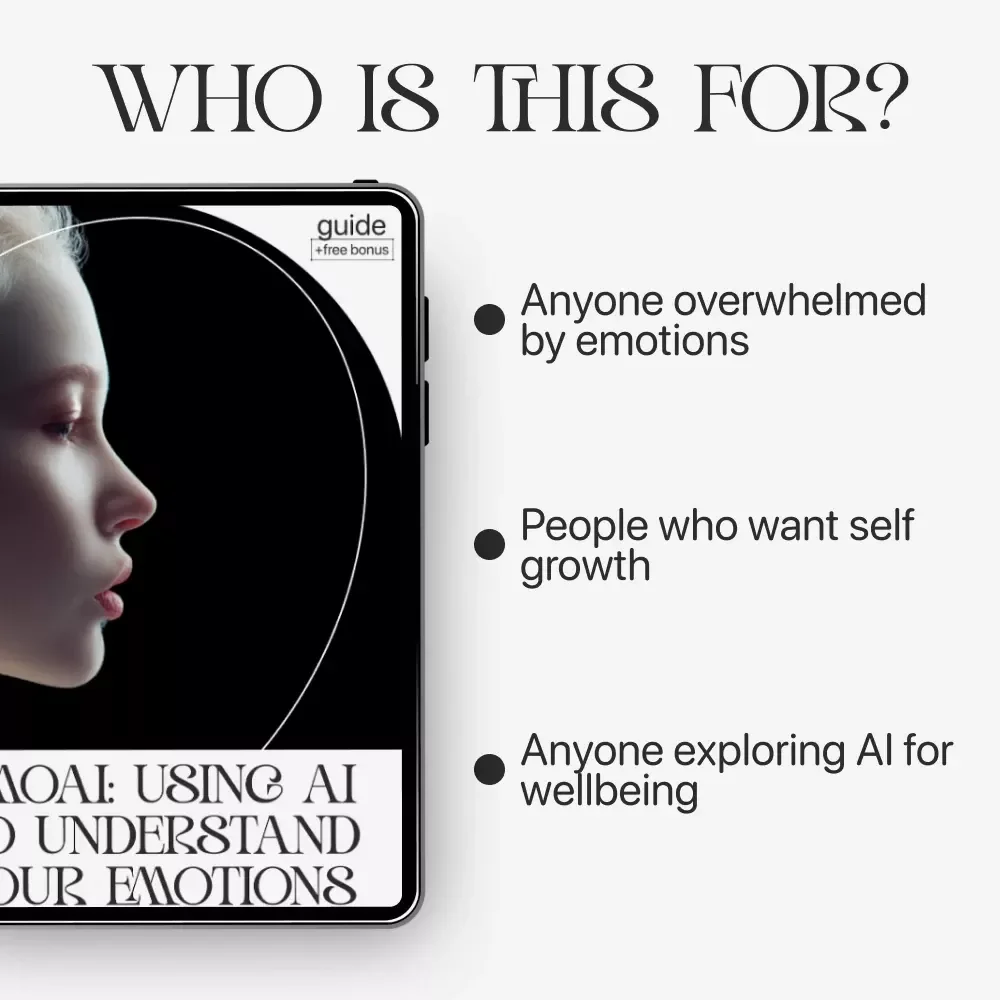 EmoAI: Using AI to Understand Your Emotions | Digital Guide for Self-Awareness, Emotional Intelligence & how to use ai to understand my emotions