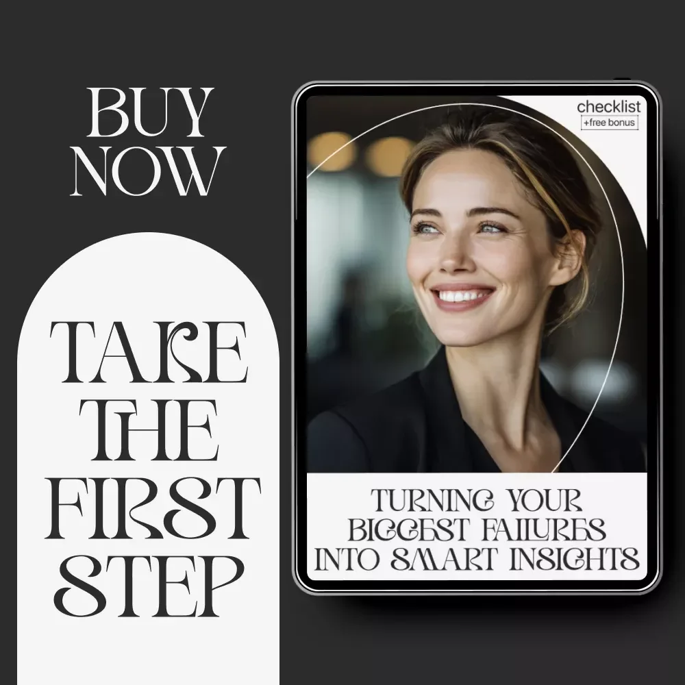 Turning Your Biggest Failures into Smart Insights | Reflective AI Checklist | Learn how to use AI to reflect on your biggest failures | Digital Growth and Mindset Workbook