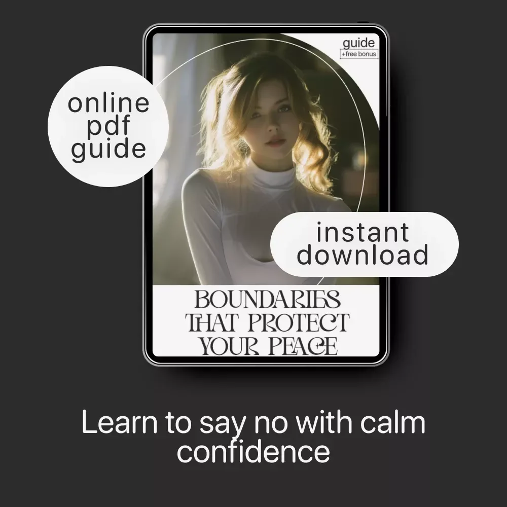 Boundaries That Protect Your Peace | Guide on Ways to Strengthen Your Personal Boundaries and Build Emotional Confidence