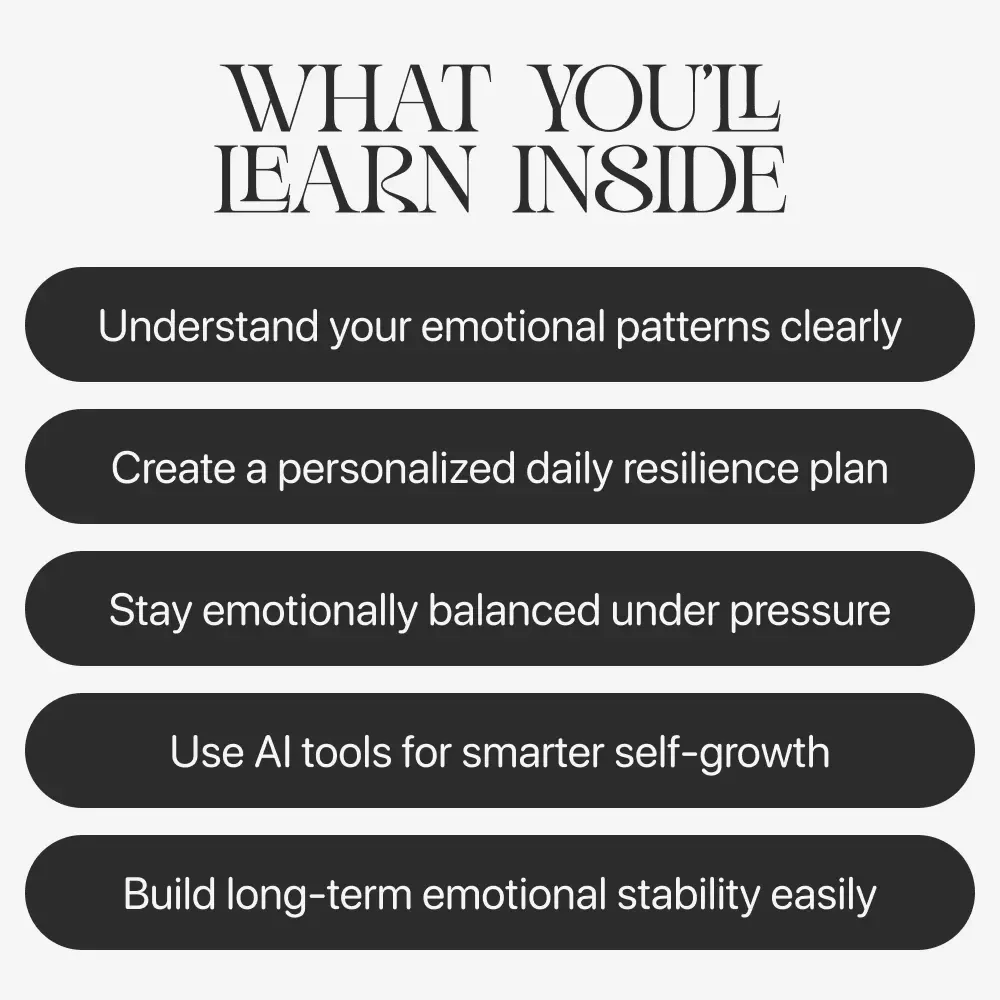 Building Emotional Strength One Day at a Time | Digital Ebook + planner for emotional resilience | Daily Resilience Planner, Emotional Wellness Guide, Self-Growth Journal