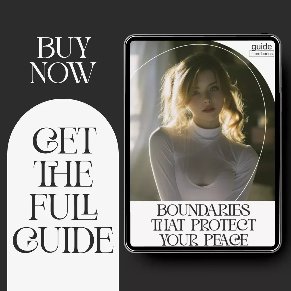 Boundaries That Protect Your Peace | Guide on Ways to Strengthen Your Personal Boundaries and Build Emotional Confidence