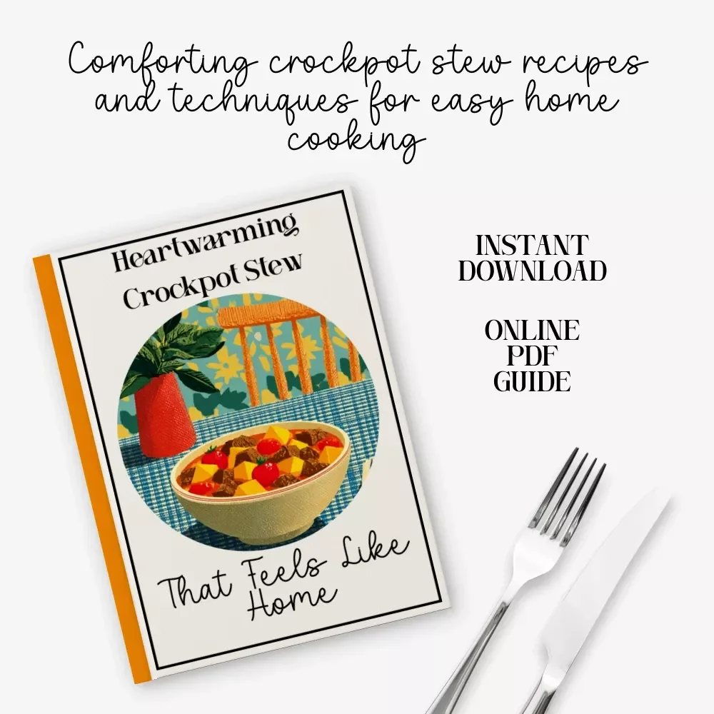 Heartwarming Crockpot Stew That Feels Like Home – Cozy Comfort Food Guide | Easy crockpot beef and vegetable stew recipe for Beginners & Busy Families