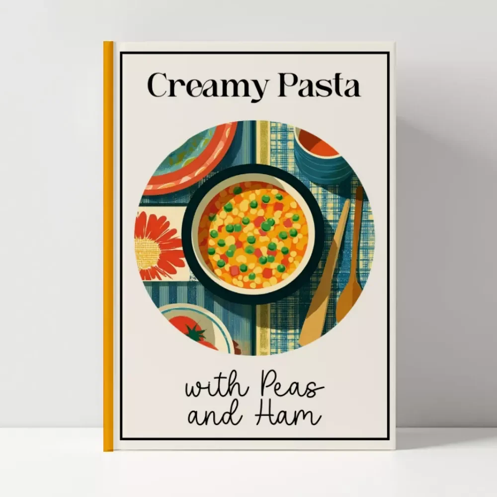 Creamy Pasta with Peas and Ham Guide | How to Make Creamy Pasta with Peas and Ham | Weeknight Recipe eBook for Easy Comfort Meals