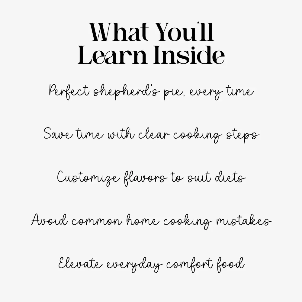 Shepherd’s Pie That Feels Like Home | Cozy Kitchen Guide | Classic Shepherd’s Pie Recipe Made Simple | Comfort Food Digital Download