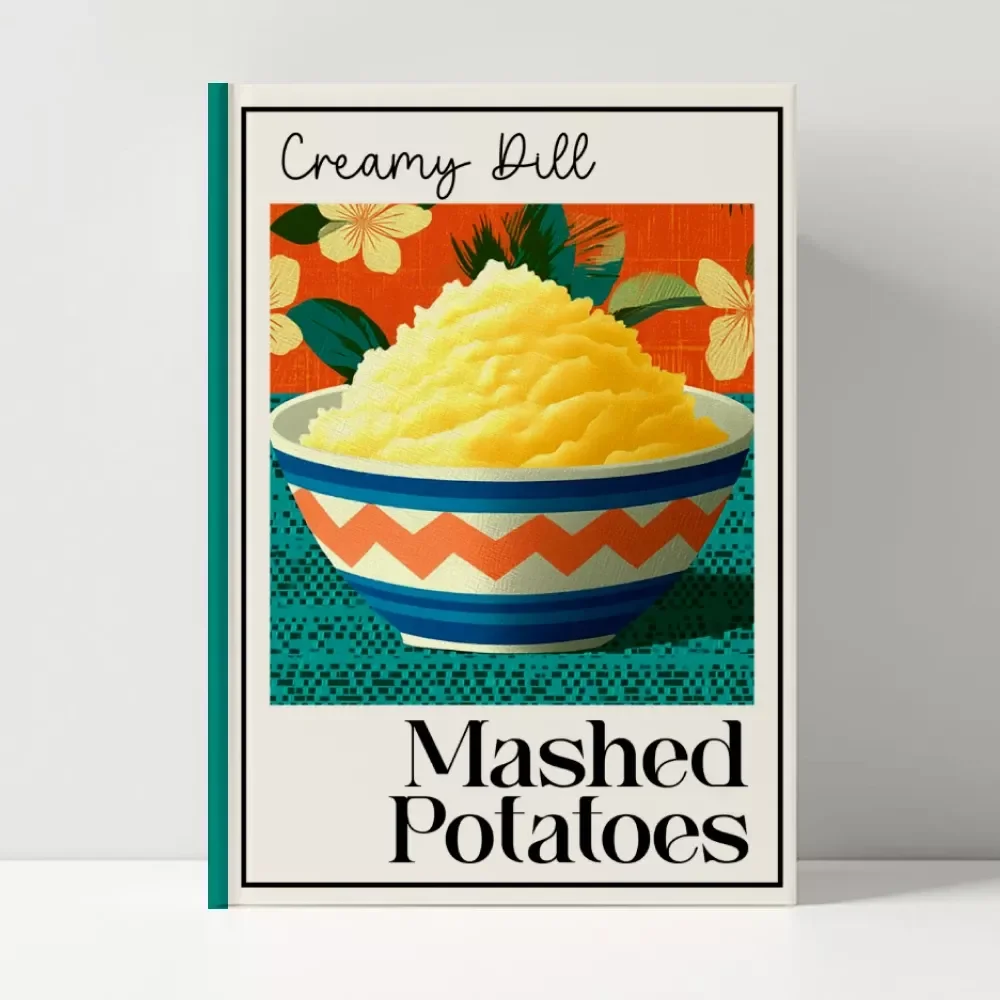 Creamy Dill Mashed Potatoes | How to Make Creamy Dill Mashed Potatoes Guide | Easy Comfort Food Recipe eBook for Home Cooks