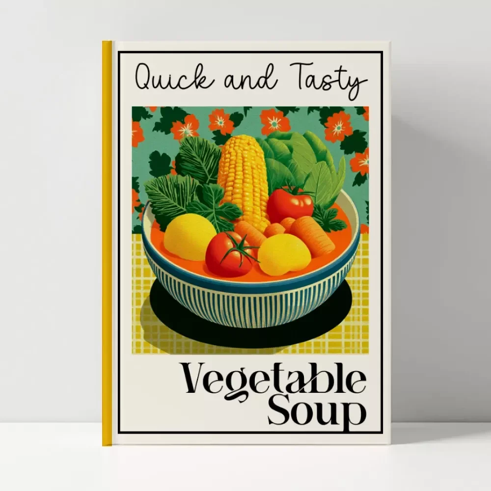 Quick and Tasty Vegetable Soup – Easy Vegetable Soup Recipe Guide, Cozy Meal Planner, Beginner-Friendly Cooking eBook, AI Cooking Inspiration