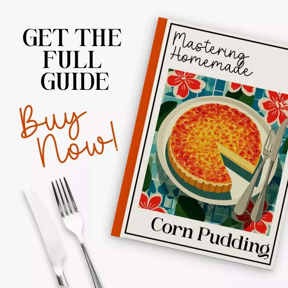 Mastering Homemade Corn Pudding – Complete Guide | Easy Homemade Corn Pudding Recipe eBook, Step-by-Step Southern Comfort Dessert, Printable Digital Download