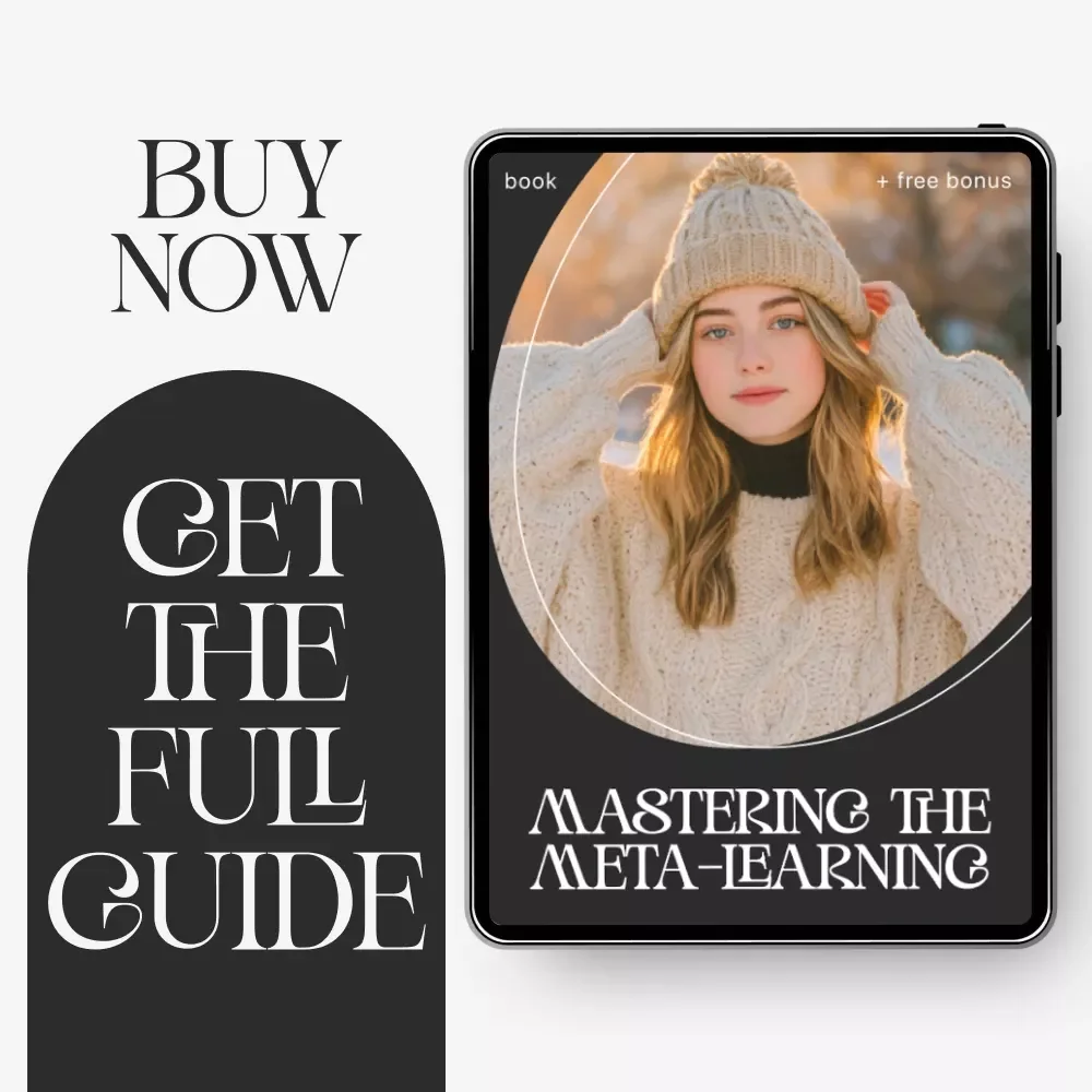Mastering the Meta-Learning – AI-Powered Learning Guide, Meta-Learning Techniques eBook, Learn How to Learn, Brain Training, Personal Growth Digital Download