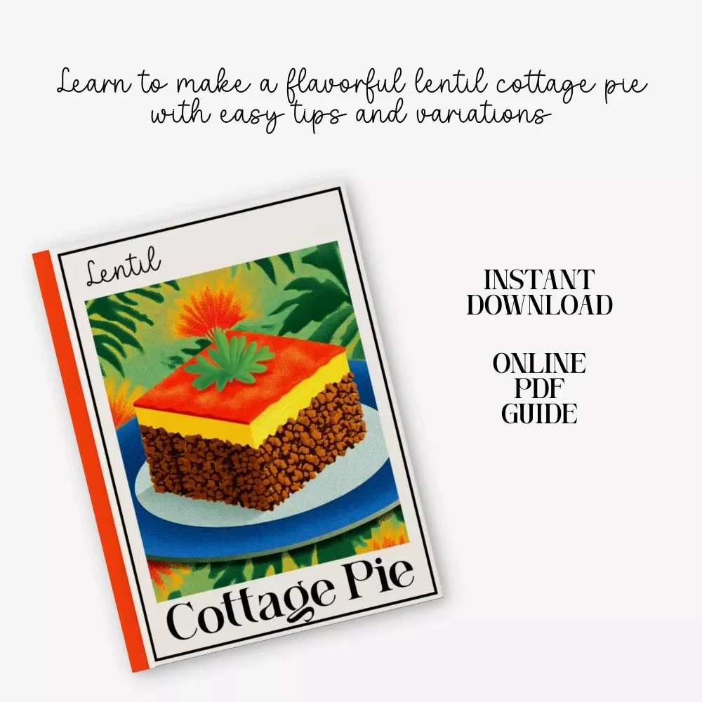 Lentil Cottage Pie – Comfort Food Vegetarian Guide | How to Make Cottage Pie With Lentils | Easy Family Dinner Recipe eBook Download