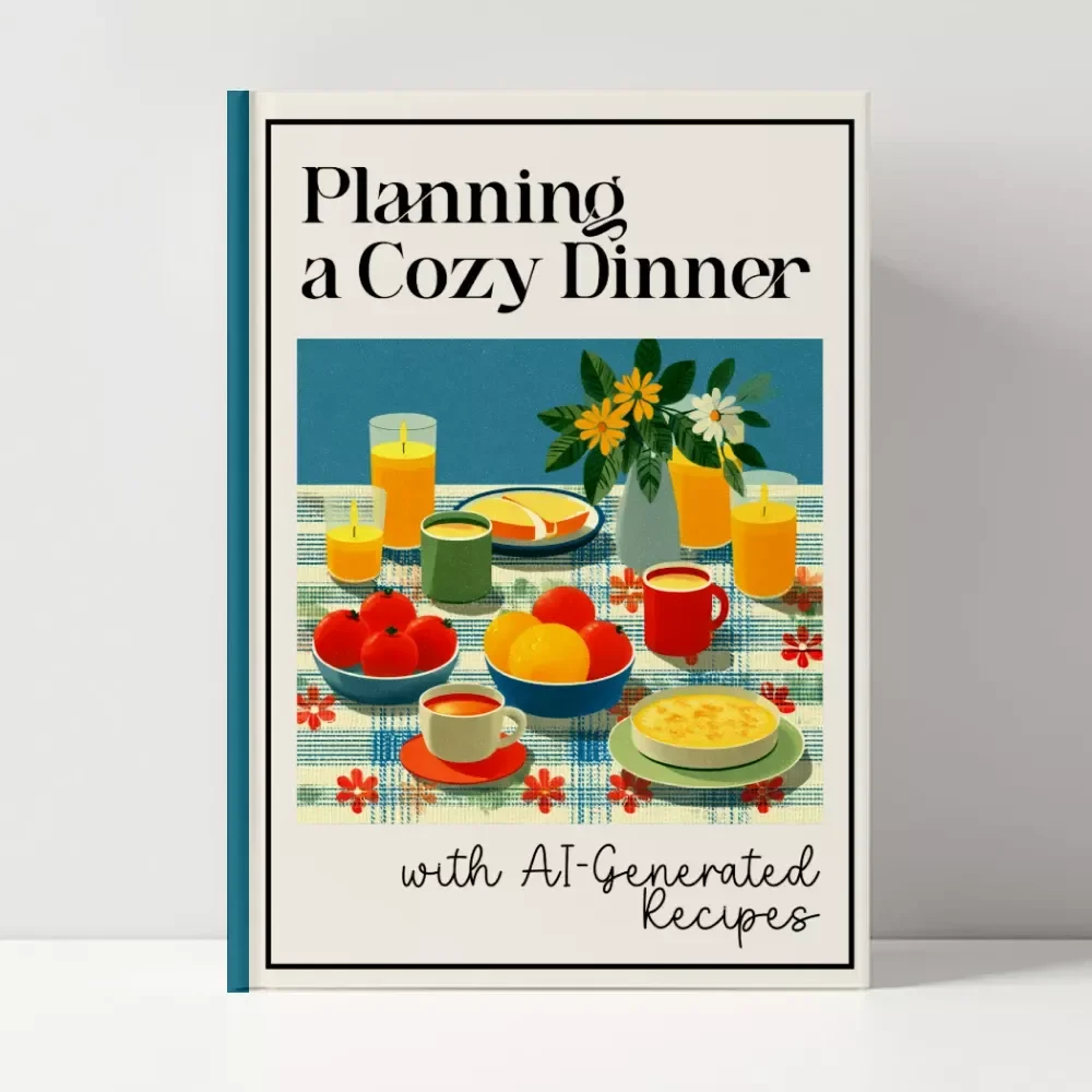 Planning a Cozy Dinner with AI-Generated Recipes | How to Plan a Cozy Dinner with AI-Suggested Recipes | Printable eBook Guide for Stress-Free Evenings