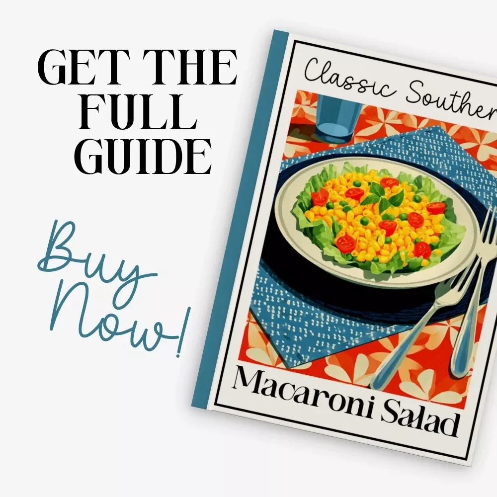 Classic Southern Macaroni Salad — Printable Guide, Instant Download | Classic Southern Macaroni Salad Recipe eBook & Step-by-Step Cooking Companion