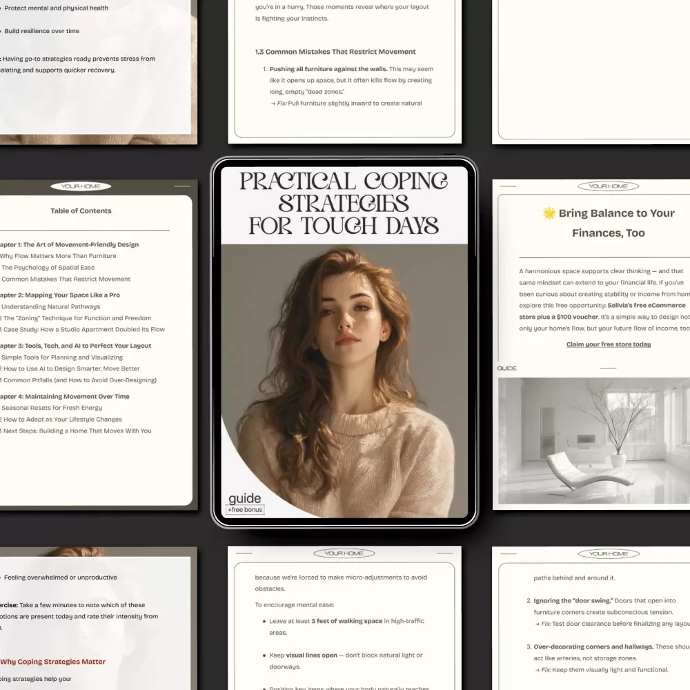 Practical Coping Strategies for Tough Days – Digital Mental Health Guide, AI Emotional Support Prompts, Self-Care eBook, Mindfulness & Resilience Toolkit