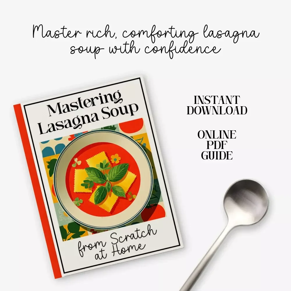 Mastering Lasagna Soup from Scratch at Home | how to make lasagna soup at home Digital Guide, Cozy Dinner Recipe Ebook, Step-by-Step Cooking PDF