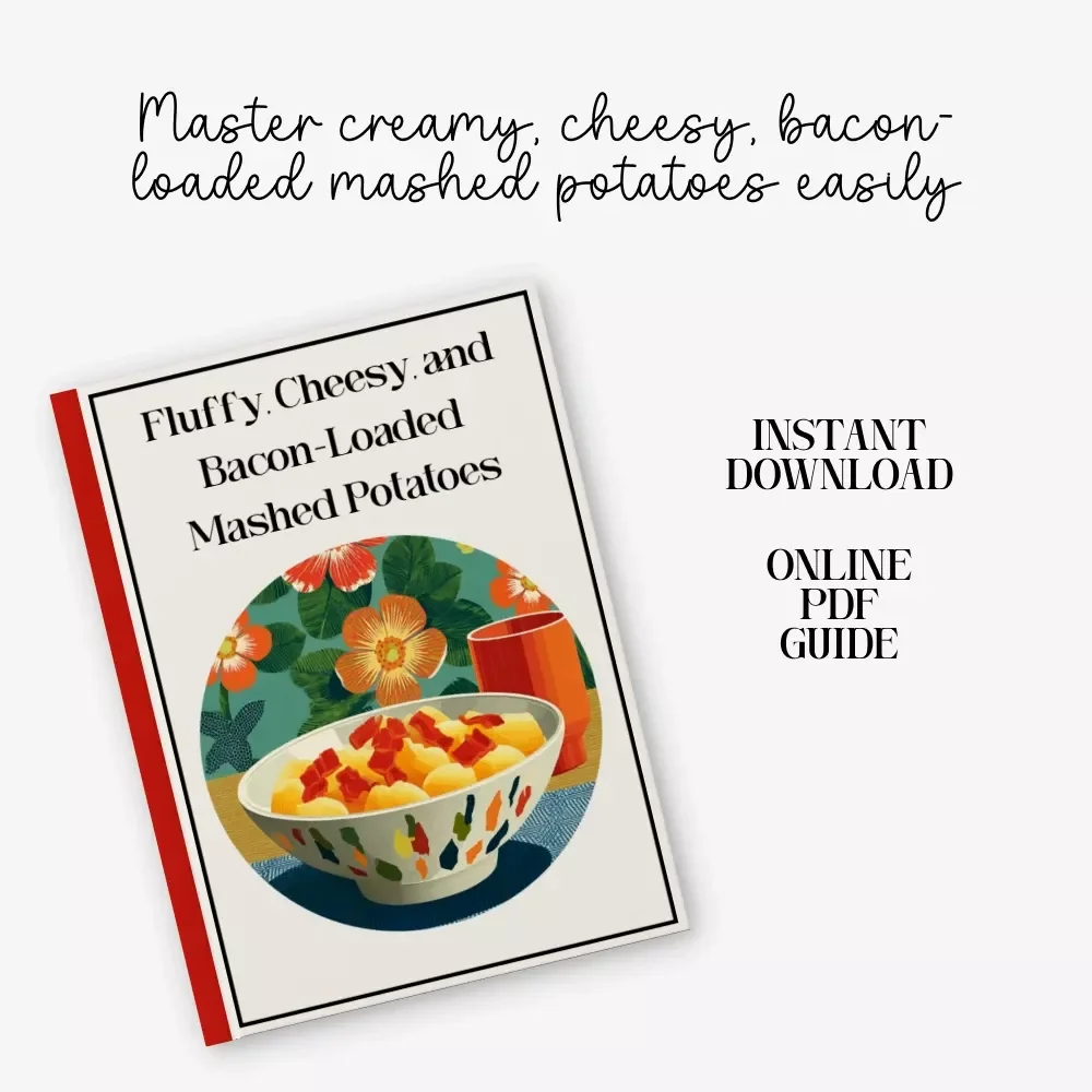 Fluffy, Cheesy, and Bacon-Loaded Mashed Potatoes | Ultimate Cheesy Bacon Mashed Potatoes Recipe Guide for Creamy, Restaurant-Style Sides