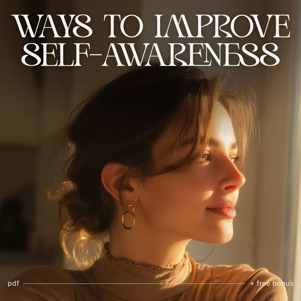 Tune In: Quick Daily Habits for Self-Awareness Mastery | Digital Checklist | Ways to Improve Self-Awareness Daily